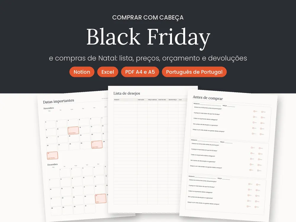 Black Friday e Compras de Natal