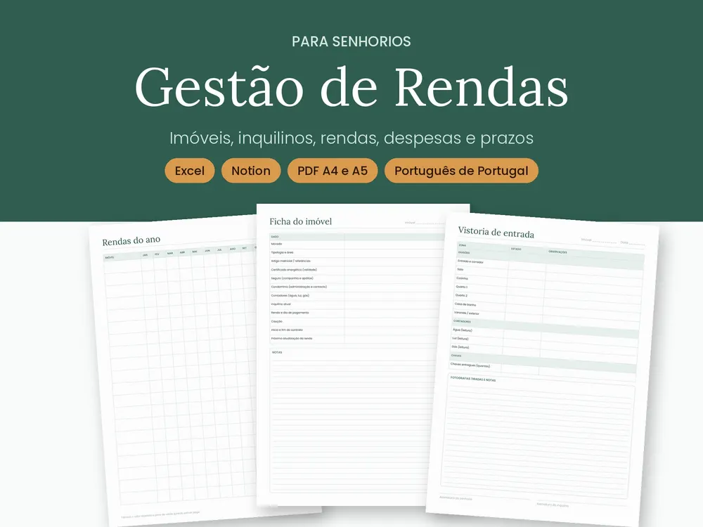 Gestão de Rendas
