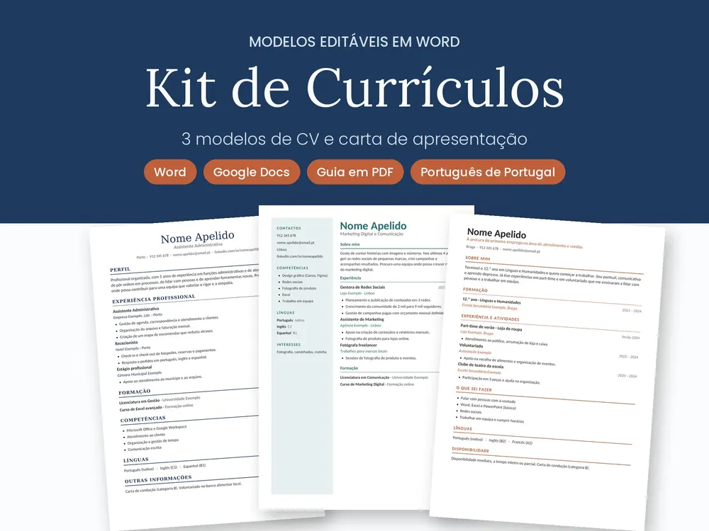 Kit de Currículos