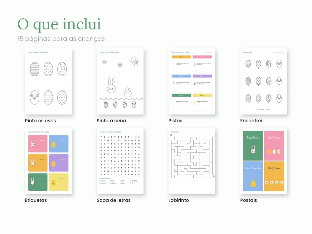 Kit de Páscoa: O que inclui