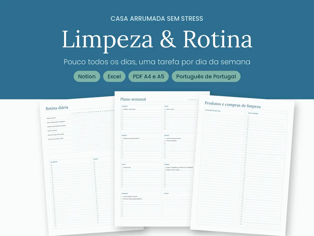 Limpeza e Rotina da Casa