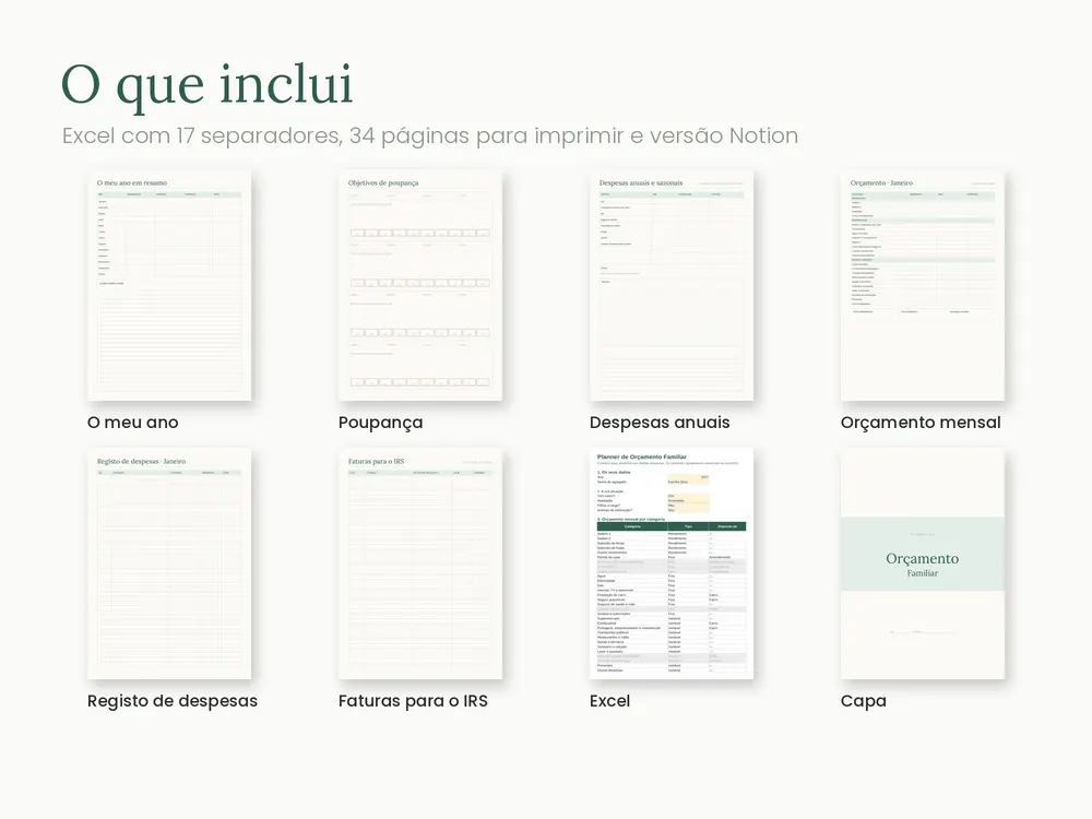 Orçamento Familiar: O que inclui