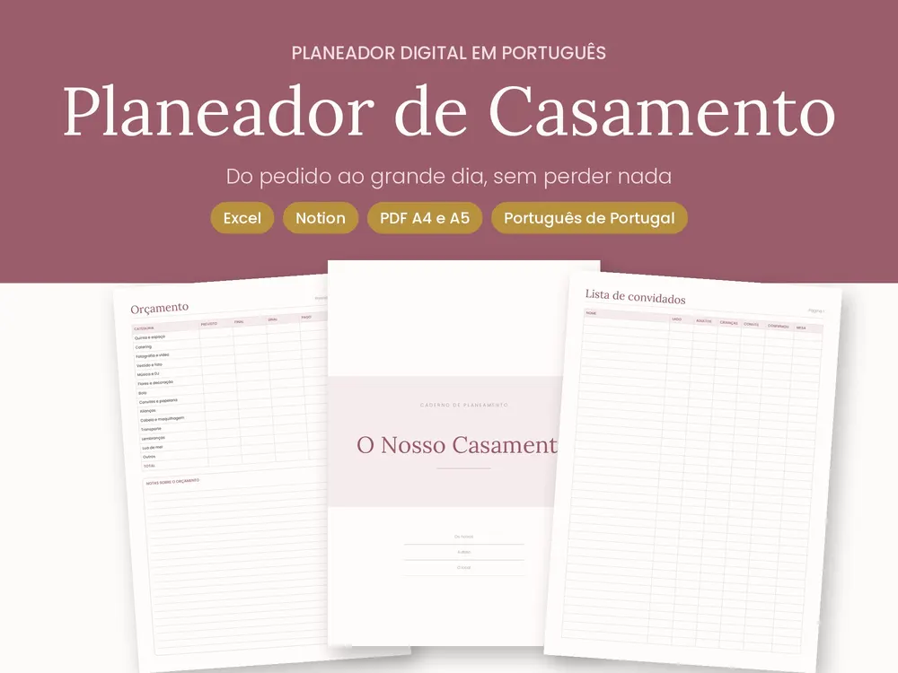Planeador de Casamento