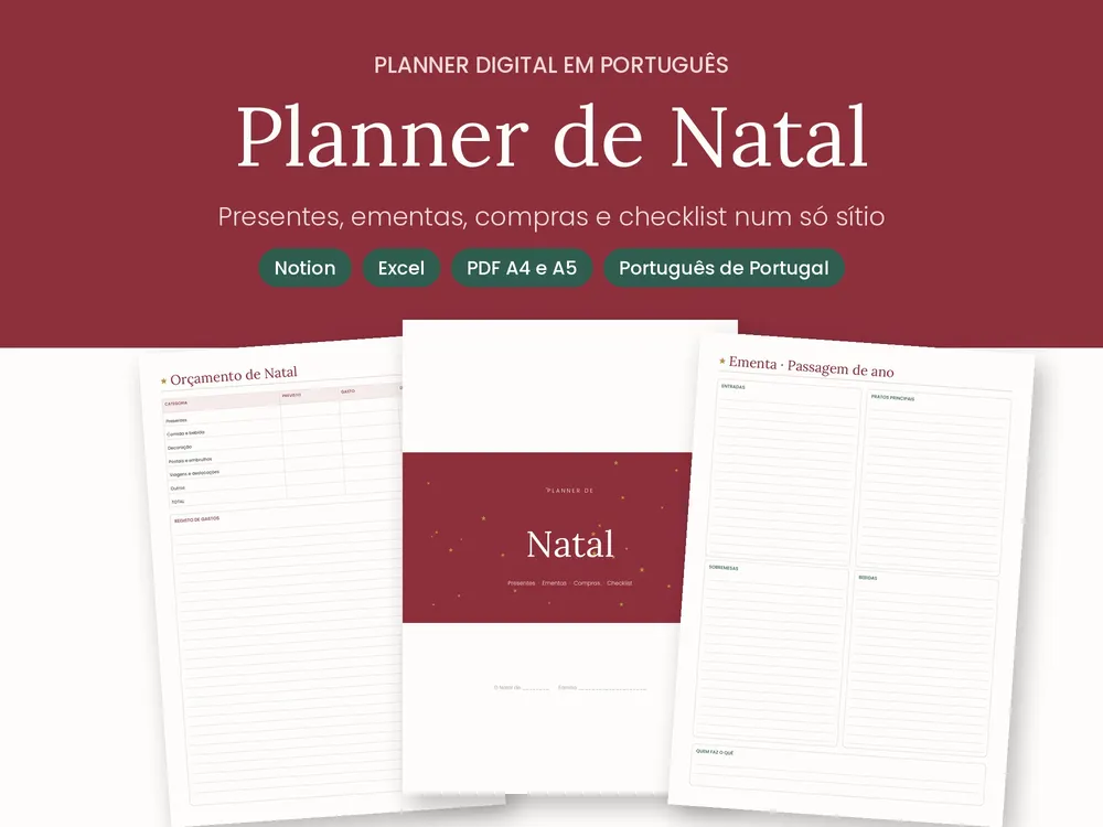 Planner de Natal